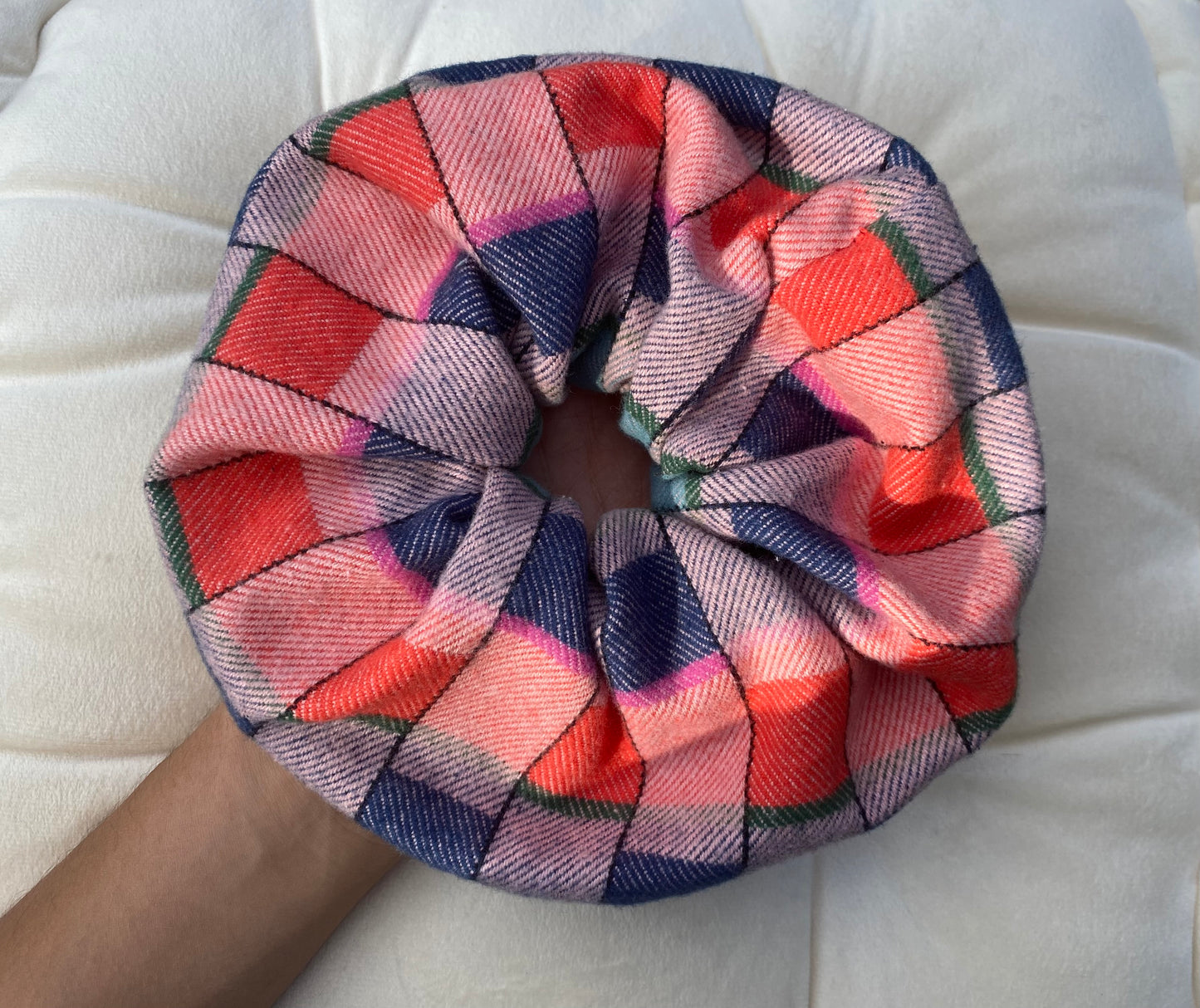 Fall Large Sweater Scrunchie